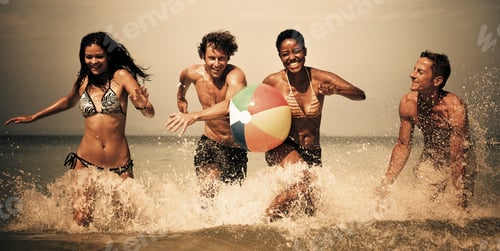 Preview: Old fashioned beach fun Running Concept