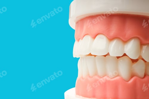 Preview: Dental models illustrate tooth alignment for care and education