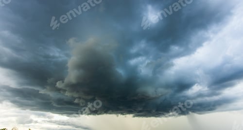 Preview: thunder storm sky Rain clouds