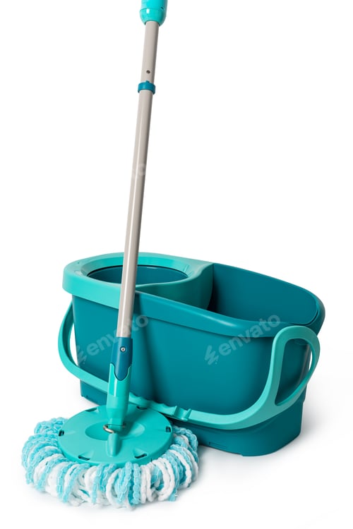 Preview: Cleaning mop and bucket