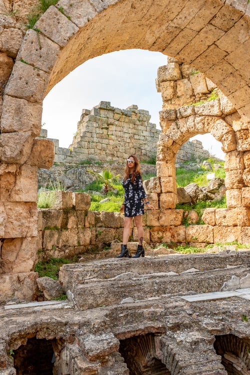 Preview: Perge Ancient City, Antalya - Turkey. April 04, 2019.