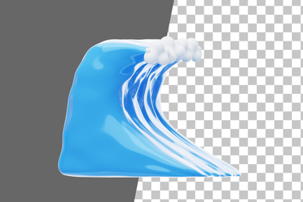 Preview: Wave 3D Icon