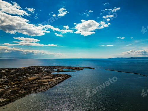 Preview: Aerial view of the scenic West Coast of Scotland
