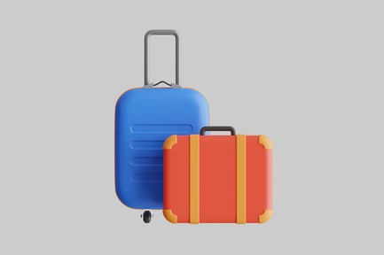 Preview: Cartoon candy suitcases