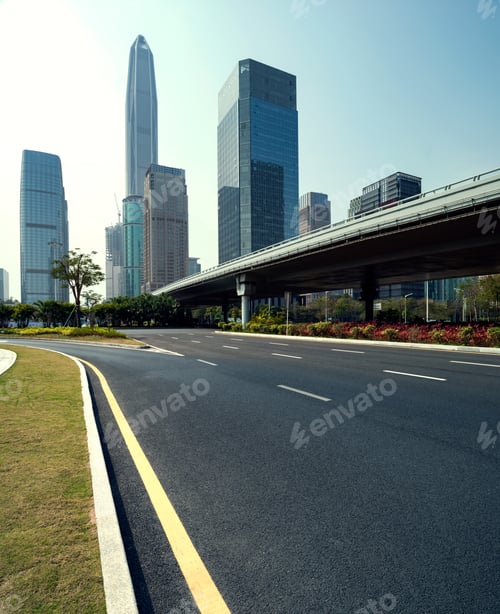 Preview: road and city