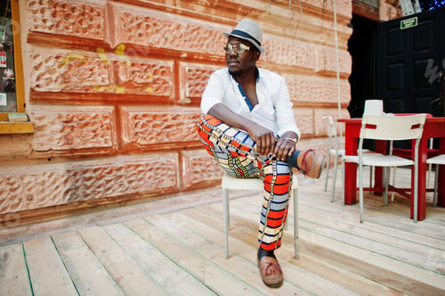 Preview: Stylish african american man