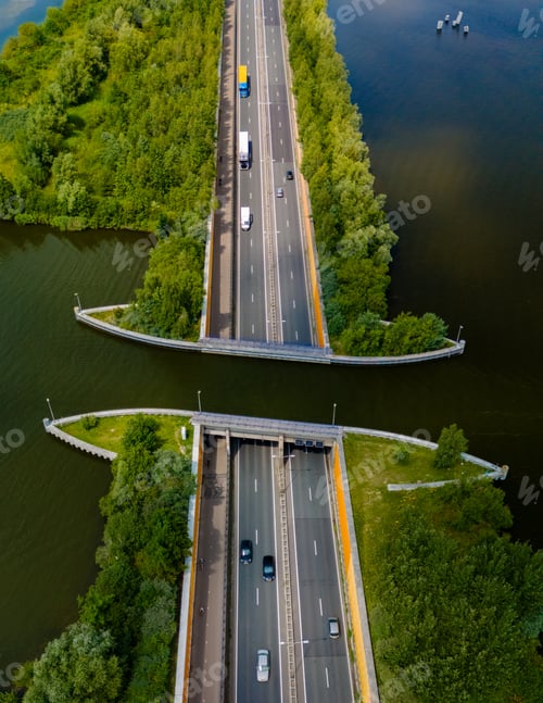 Preview: Veluwemeer Aqueduct: A Dutch Highway Through Water