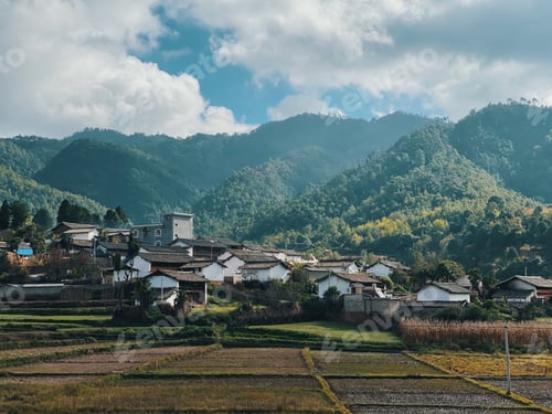Preview: Village in countryside