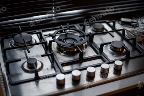 Preview: Close up shot of gas burner