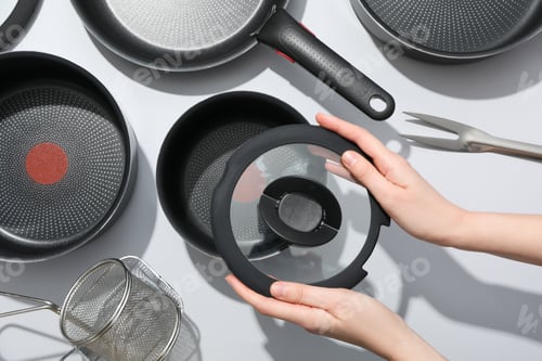 Preview: Concept of kitchen supplies and kitchen dish