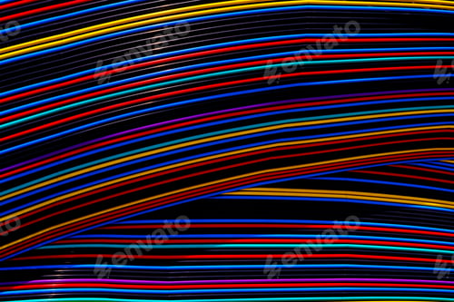 Preview: Futuristic wires tied together