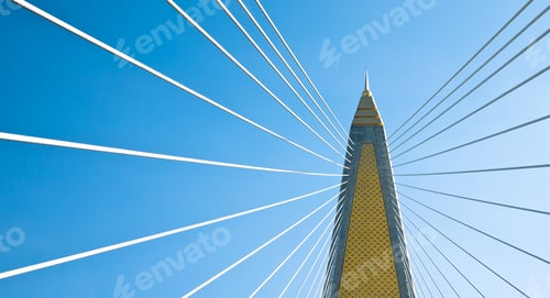 Preview: Cable-stayed bridge in Bangkok