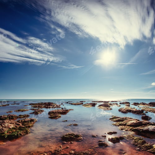 Preview: Fantastic view of the nature reserve Monte Cofano. Dramatic scen