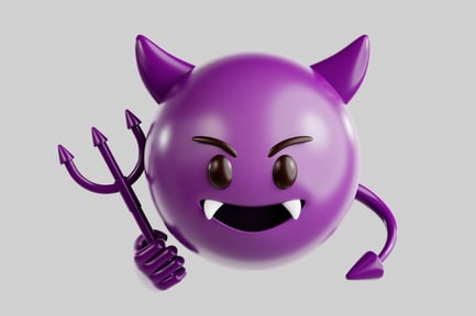 3D Devil Emoji