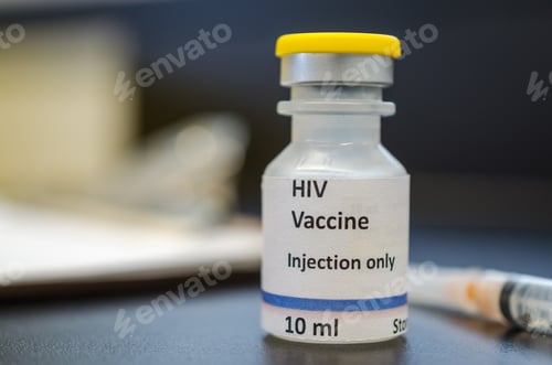 Preview: HIV vaccine vial