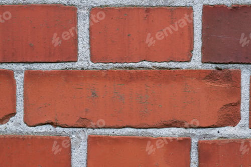 Preview: Background - brick wall. A photo of a very old brick wall.