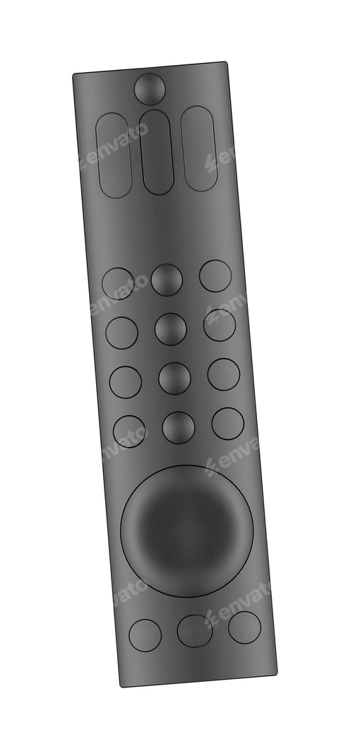 Preview: Remote Control Isolated On White
