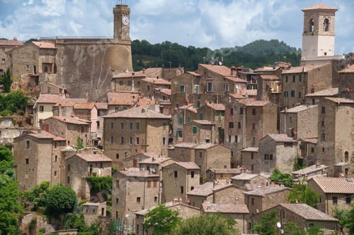 Preview: Sorano, historic town in Grosseto province, Tuscany