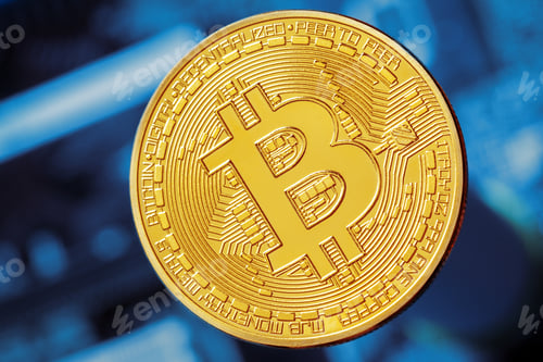 Preview: Bitcoin and a computer graphic card