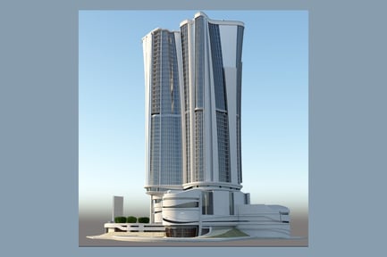 Preview: Futuristic Skyscraper Design