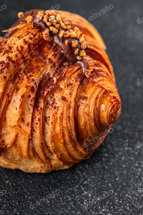 Preview: croissant sweet baking fresh bakery delicious appetizer meal food snack on the table copy space food