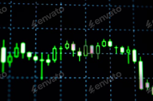 Preview: Close-up LED charts and summary info for making stock trading graph