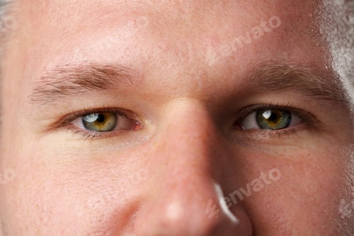 Preview: Close up shot of a young man face
