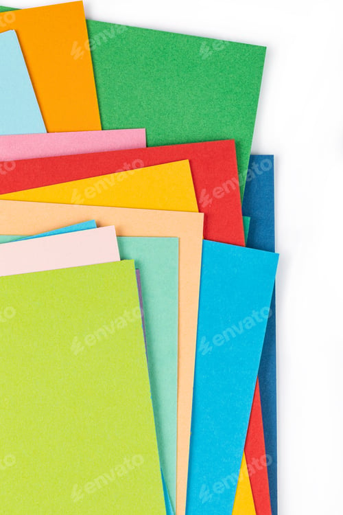 Preview: Background of colored paper