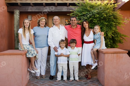 Preview: Generations united in a warm family photo.