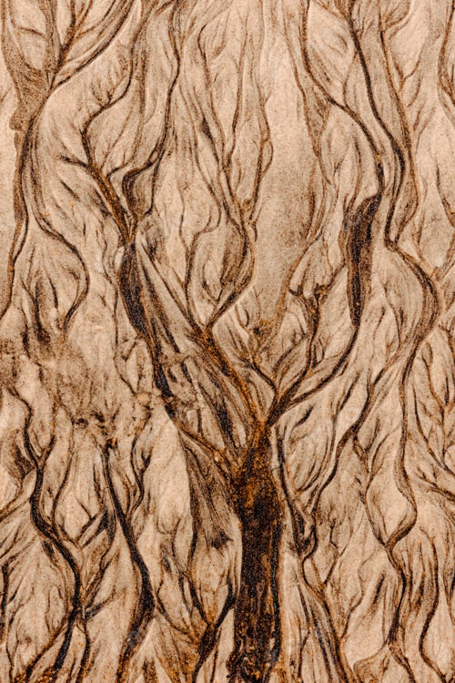 Preview: Abstract scene of sands with wavy textures, perfect for wallpapers