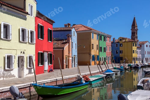 Preview: Burano is an island in the Venetian Lagoon, northern Italy