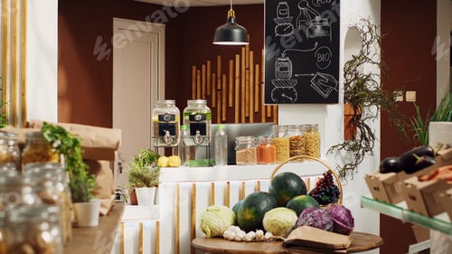 Preview: Supermarket with pesticides free food