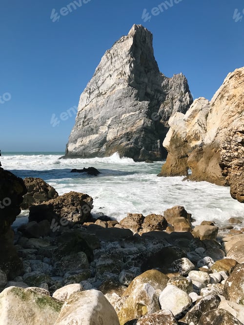 Preview: Ocean. Rocks. Stones. Waves