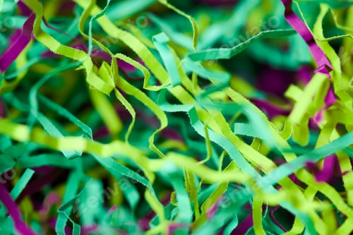 Preview: Colorful tinsel, party holiday background