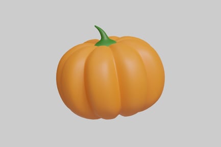 Preview: Classic Orange Pumpkin