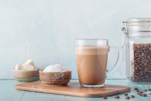 Preview: Bulletproof coffee, blended with organic butter and MCT coconut oil.