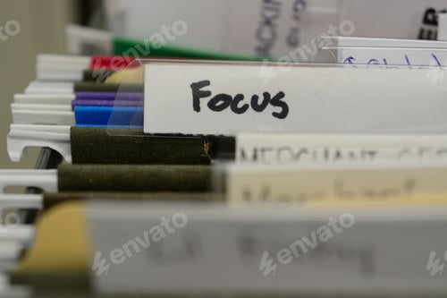 Preview: Office files and documents labeled as "focus"