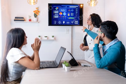 Preview: Business leaders analyze and study the impact of ads on the corporate and economic market
