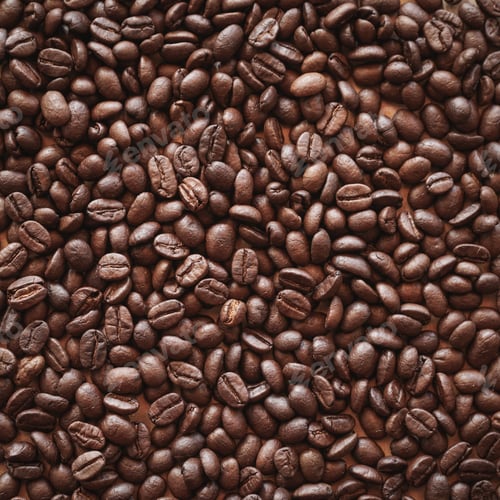 Preview: Close up of roasted coffee beans background