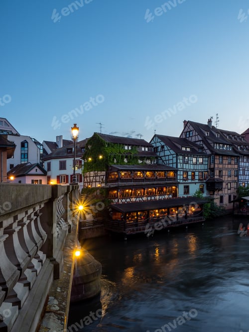 Preview: Tourist area "Petite France" in Strasbourg