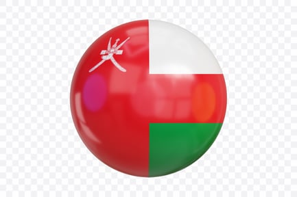 Preview: 3D Oman Flag