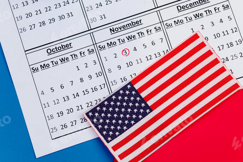 Preview: reminder in calendar for the elections on 3 November.