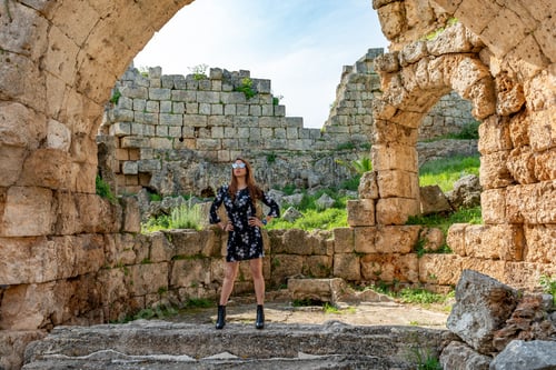 Preview: Perge Ancient City, Antalya - Turkey. April 04, 2019.