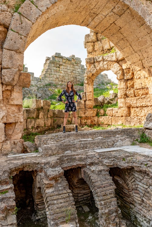 Preview: Perge Ancient City, Antalya - Turkey. April 04, 2019.