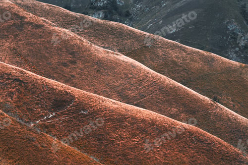 Preview: Rolling hills abstract view