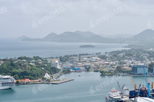 Preview: Ship going to port.