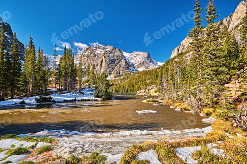Preview: The Loch Lake, Rocky Mountains, Colorado, USA.