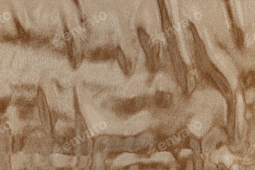 Preview: Textured Background Fabric With Abstract Stains Of Pale Brown Color For Empty And Pure Backgrounds