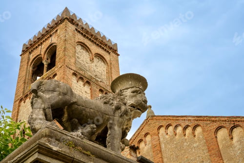 Preview: Historic buildings of Monselice, Padua, italy