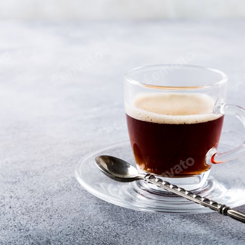 Preview: White cup of coffee
